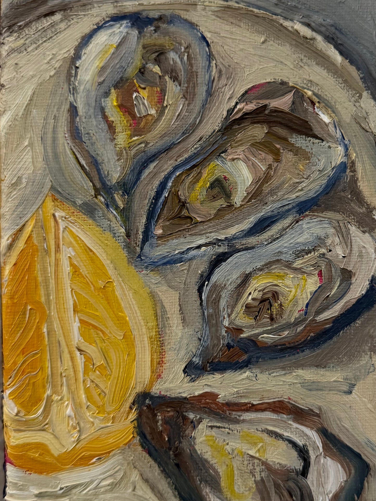 “Oysters” 5x7 Original Painting