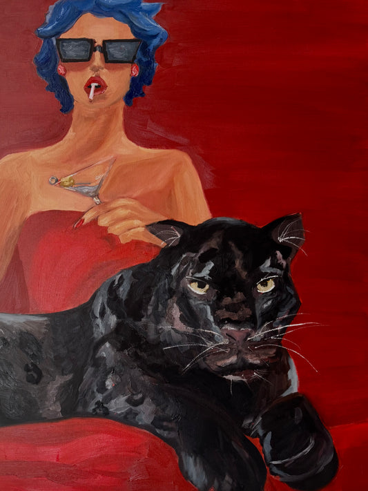 “Predator’s Companion” 22x28 Original Painting