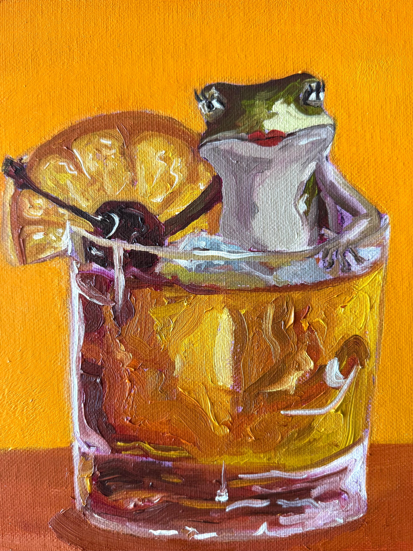 “Old Fashioned Froggy” Print