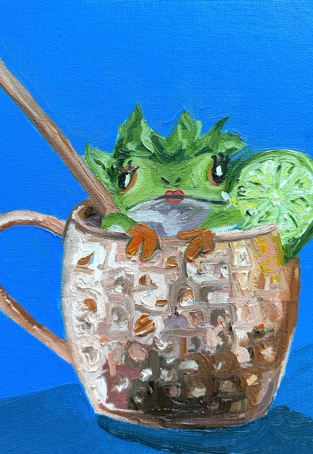 “A Frog in Moscow” Print