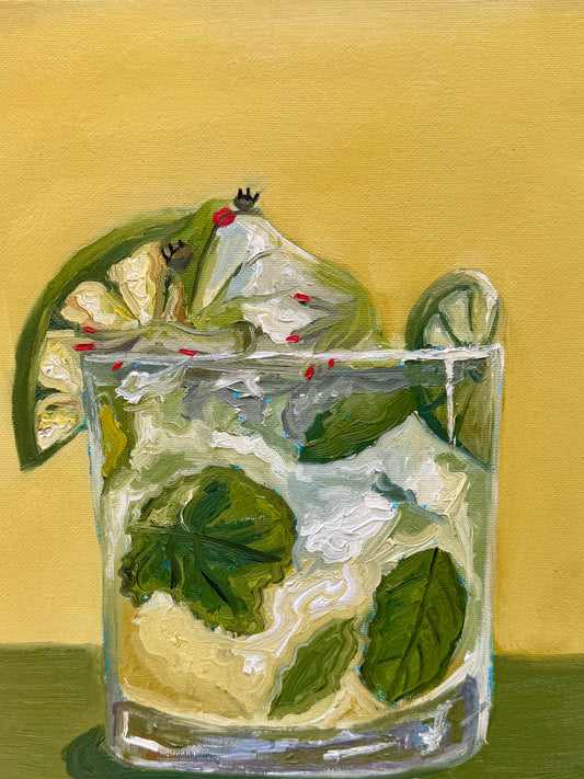 “Moji-toad” 9x12 Original Painting