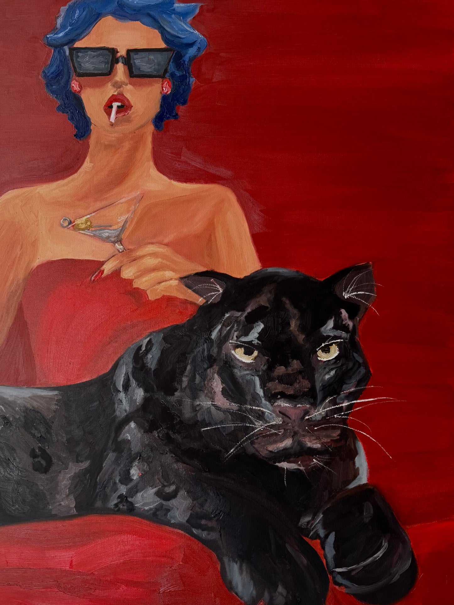 “Predator’s Companion” 22x28 Original Painting