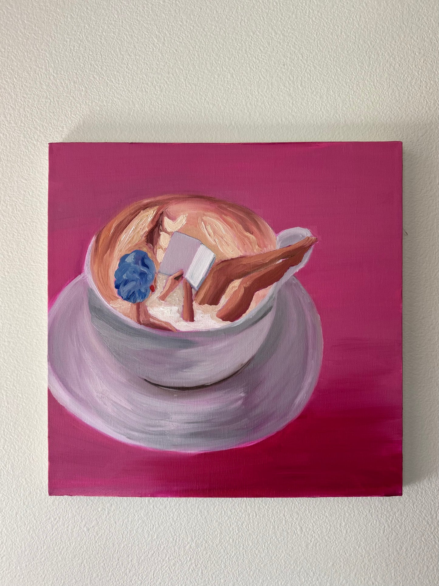 “Me Time” 16x16 Original Painting