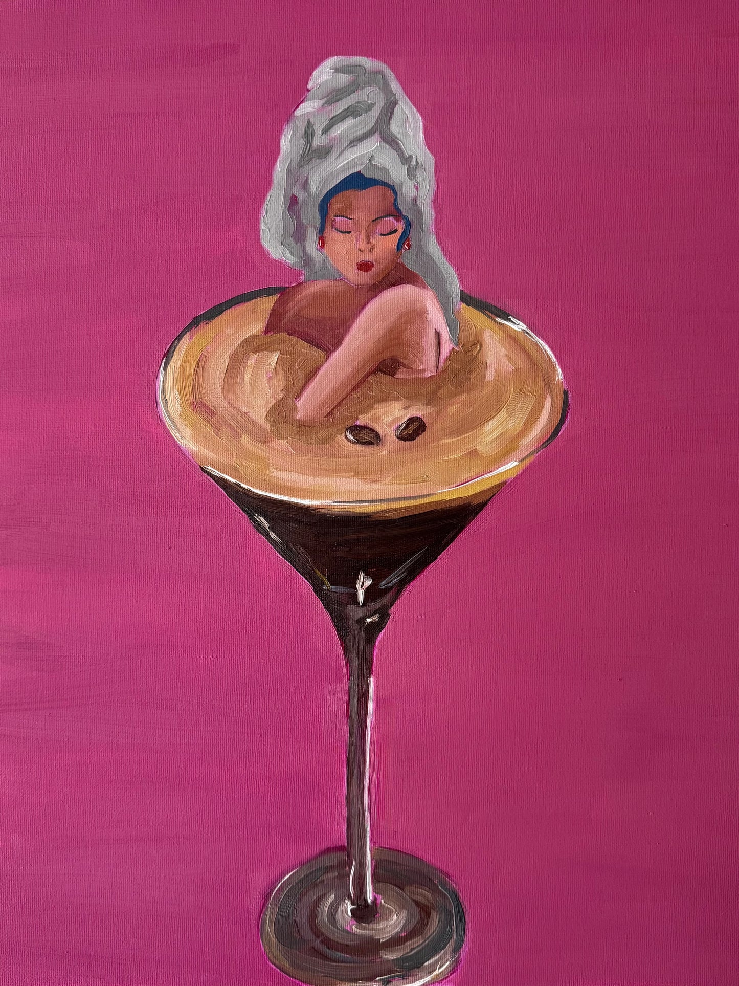 “Spa Day” 16x20 Original Painting