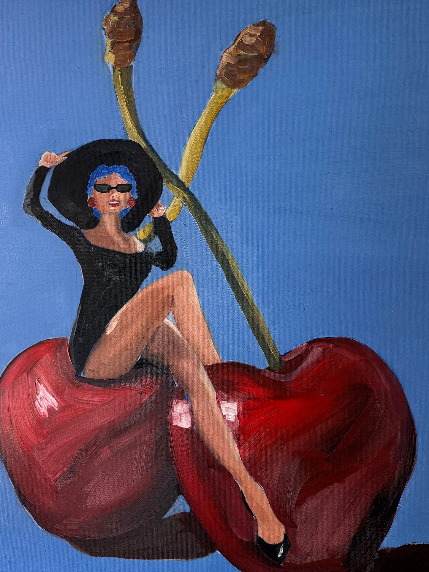 “Cherry Lady” Print