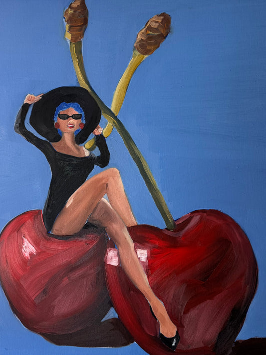 “Cherry Lady” Print