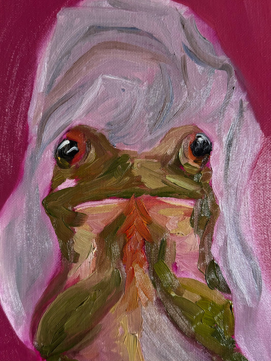 “Fresh Out the Pond” 9x12 Original Painting