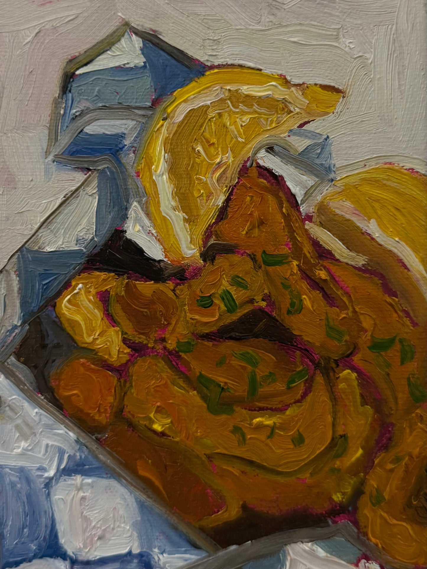 “Calamari” 5x7 Original Painting