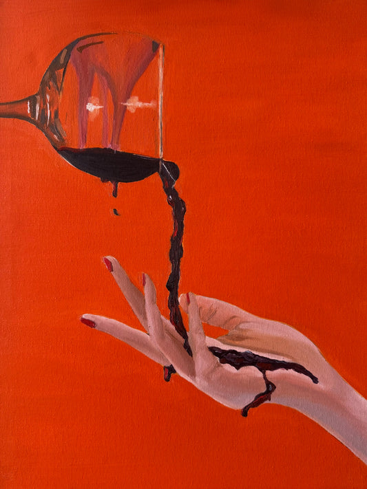 “The Last Sip” 16x20 Original Painting